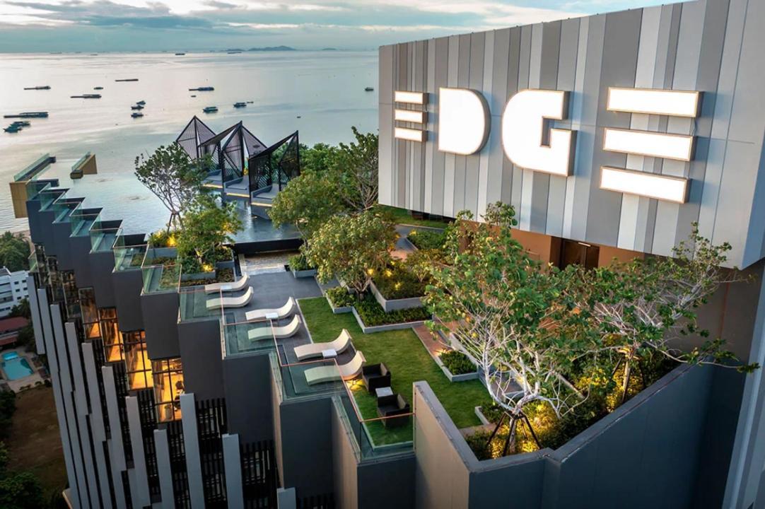The Edge Central Pattaya Seaview With Infinity Pool & Free Netflix Bagian luar foto