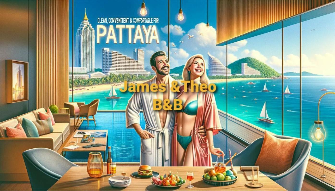The Edge Central Pattaya Seaview With Infinity Pool & Free Netflix Bagian luar foto