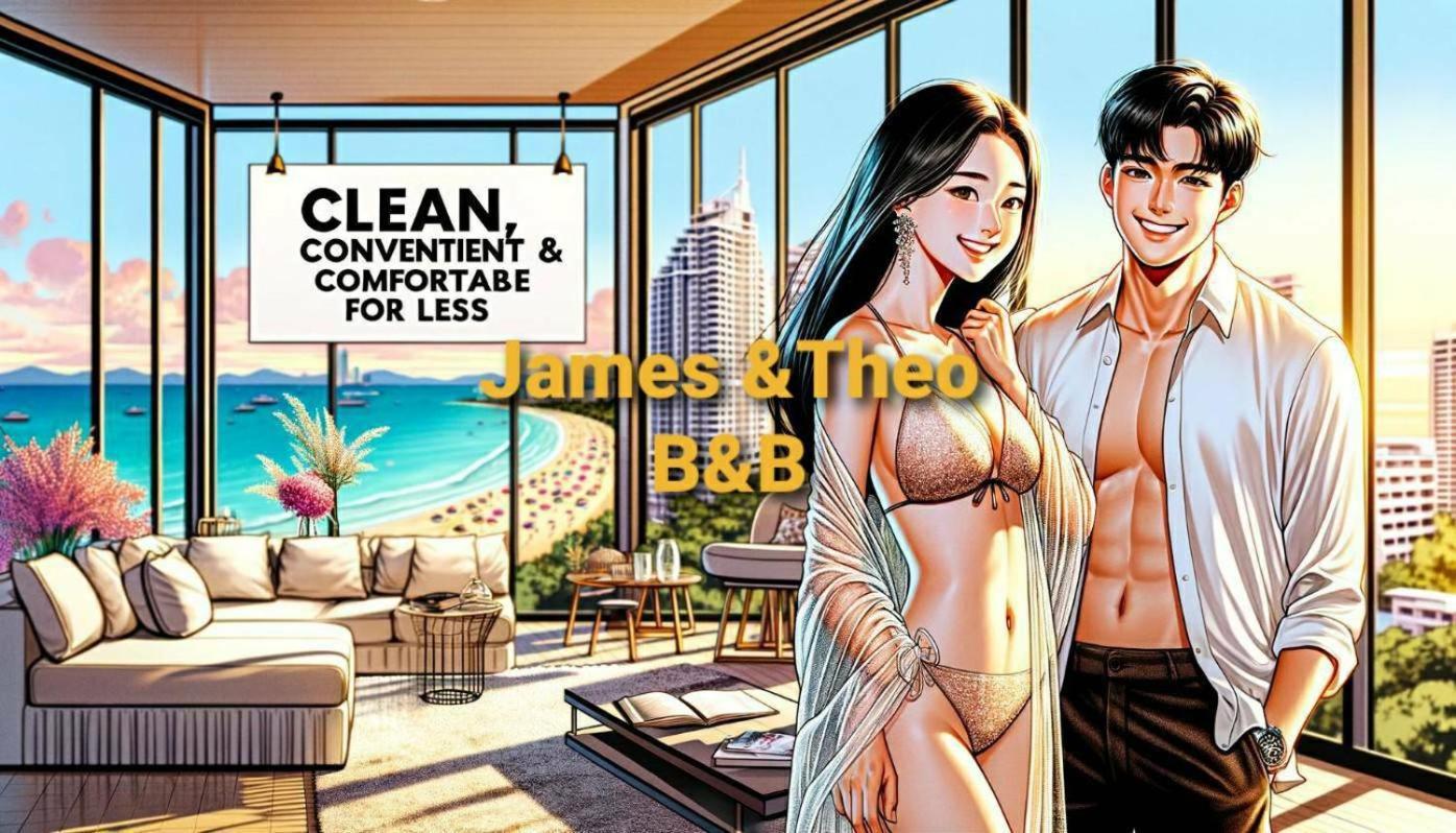 The Edge Central Pattaya Seaview With Infinity Pool & Free Netflix Bagian luar foto